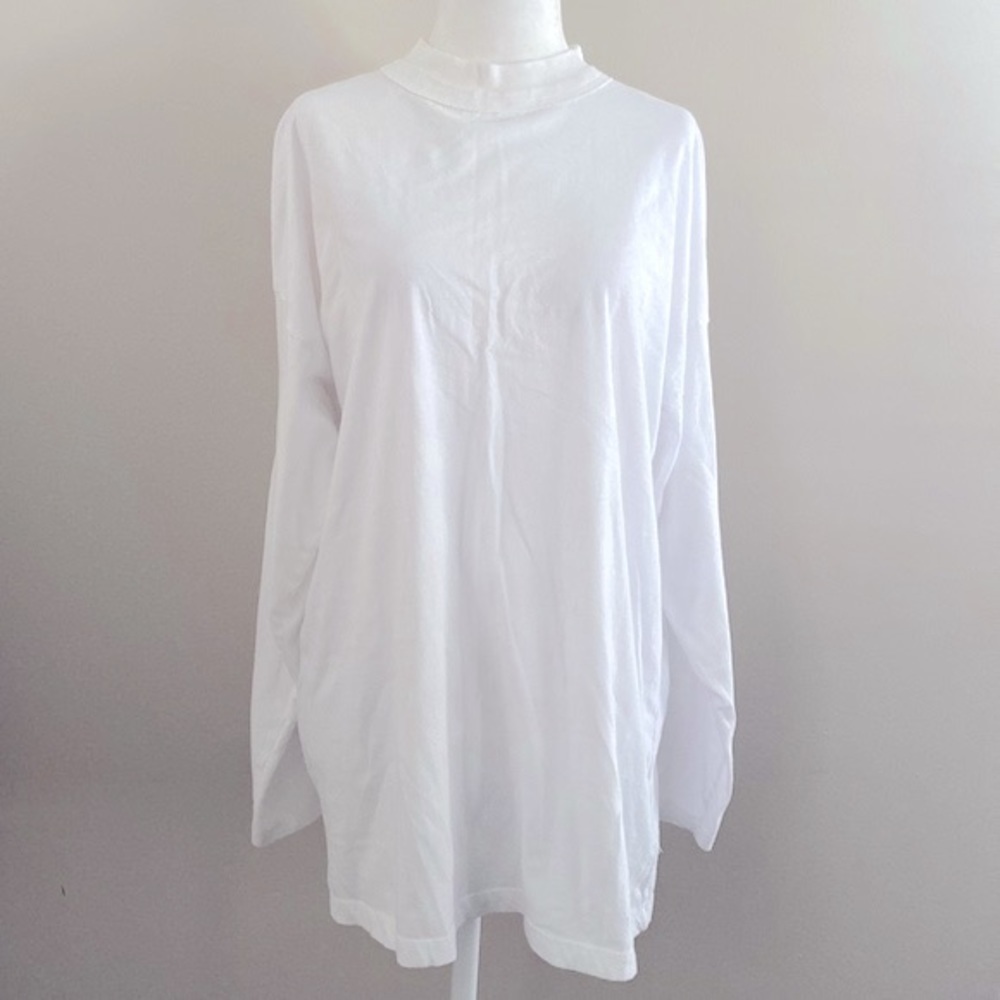 Free People - We the free white oversized long sleeve